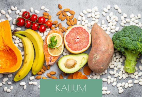 Frukter, bär och grönsaker som är rika på Kalium