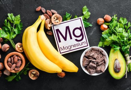 Bananer, choklad och nötter innehåller magnesium